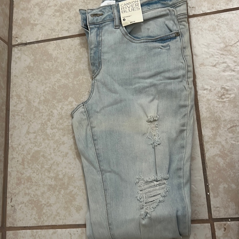 Distressed Jeans